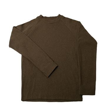 Joha - Voksen bluse LS i bomuld- Brun